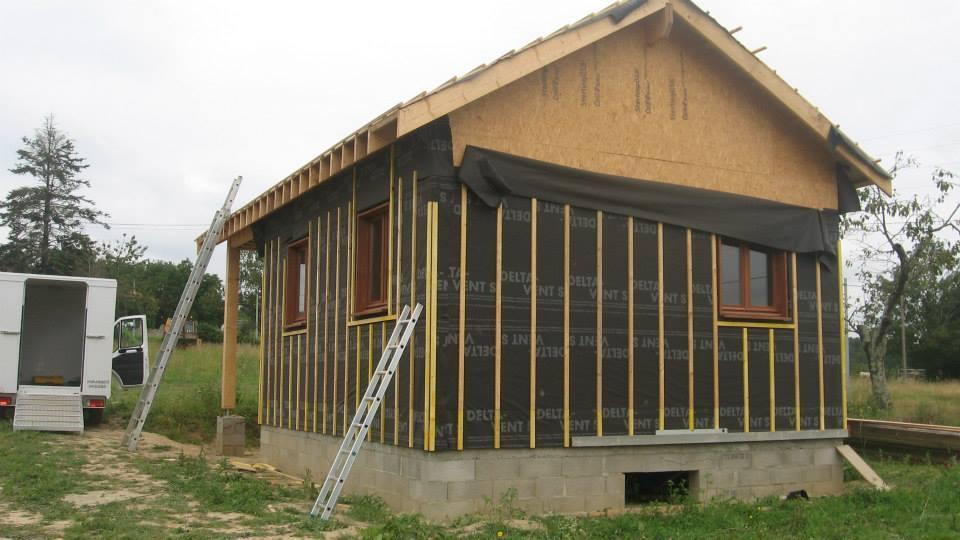 maison en bois